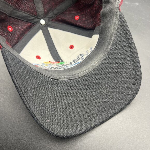 Vintage DAYTONA 500 1998 40th Annual Nascar Black Snapback Hat Cap Rare Texture - Picture 9 of 13